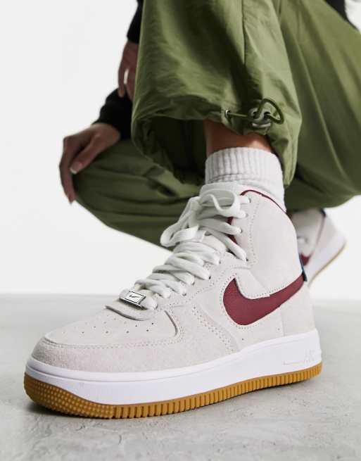 Air force 1 montante blanche hot sale