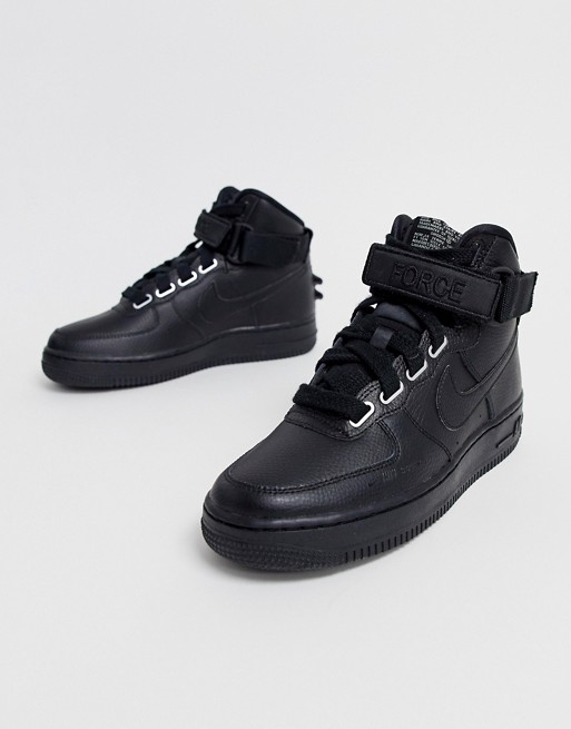 Nike Air Force 1 Hi sneakers in black | ASOS