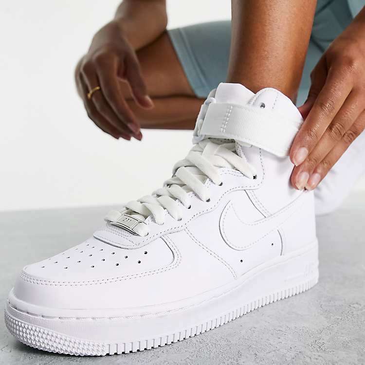 White Nike High Top Sneakers