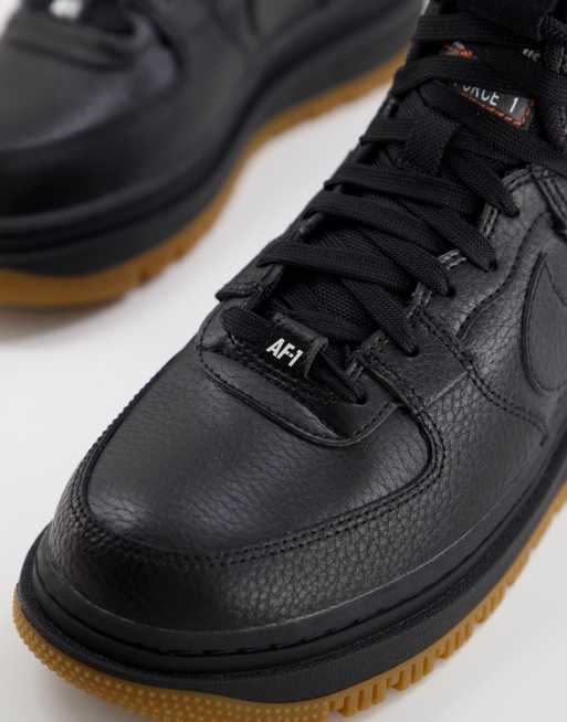 Nike Air Force 1 Hi utility trainers in black