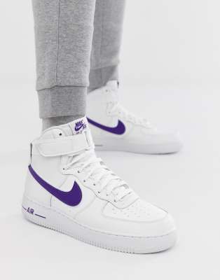 air force 1 high bianche