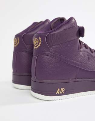 nike air force 1 high homme violet