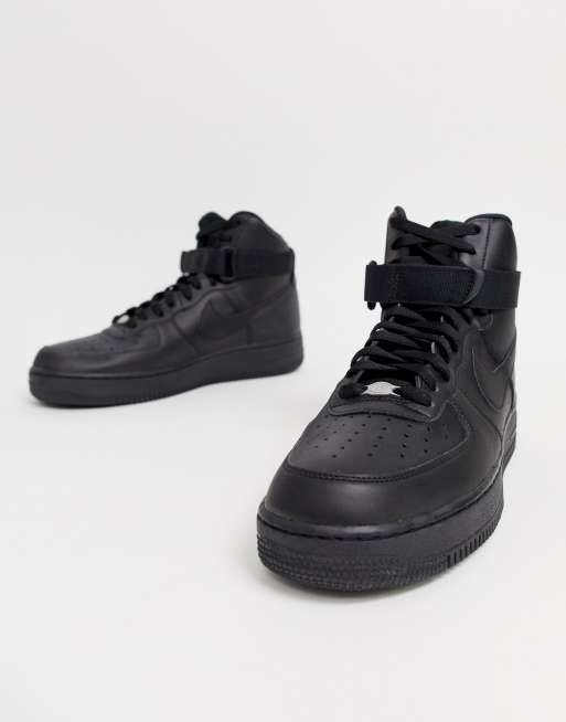 Nike air force 1 07 sale high all black