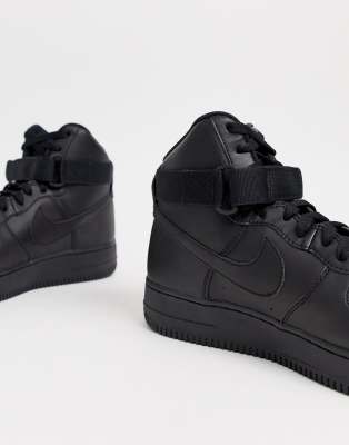 air force 1 high top all black