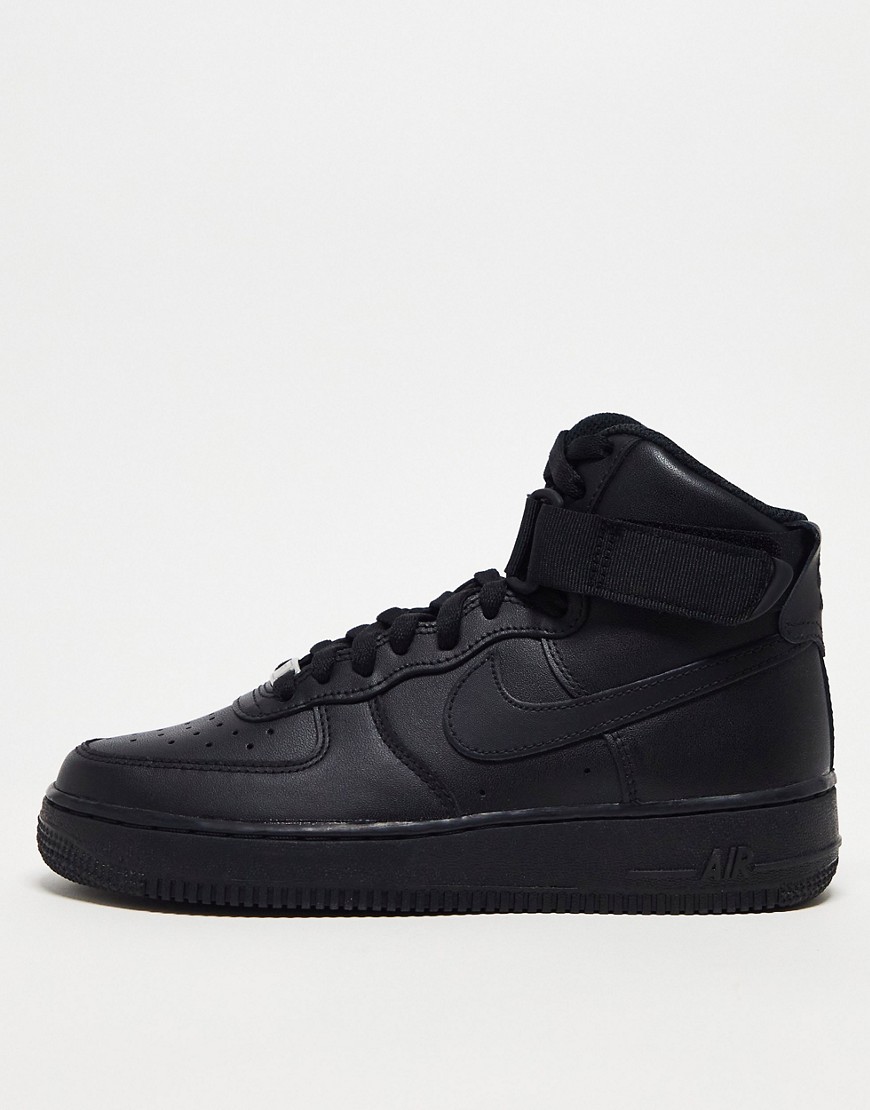 Shop Nike Air Force 1 High '07 Sneakers In Black