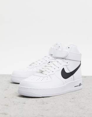 tall white nike shoes 