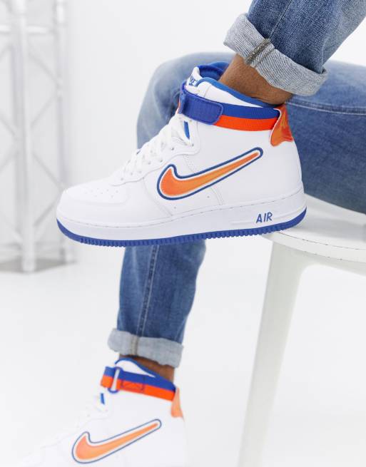 Buy Air Force 1 High '07 LV8 Sport 'Knicks' - AV3938 100