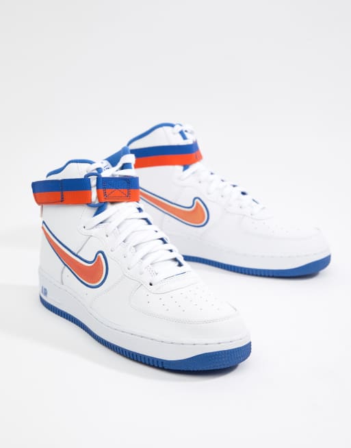 Men's Nike Air Force 1 High '07 LV8 Sport 'Knicks' AV3938-100 Sneakers-  Size 10