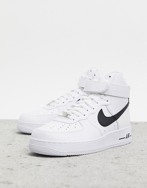 Nike Air Force 1 High '07 Trainers in white/black