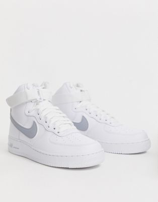white air force ones high top