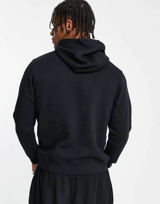 Nike air force 1 hoodie clearance black