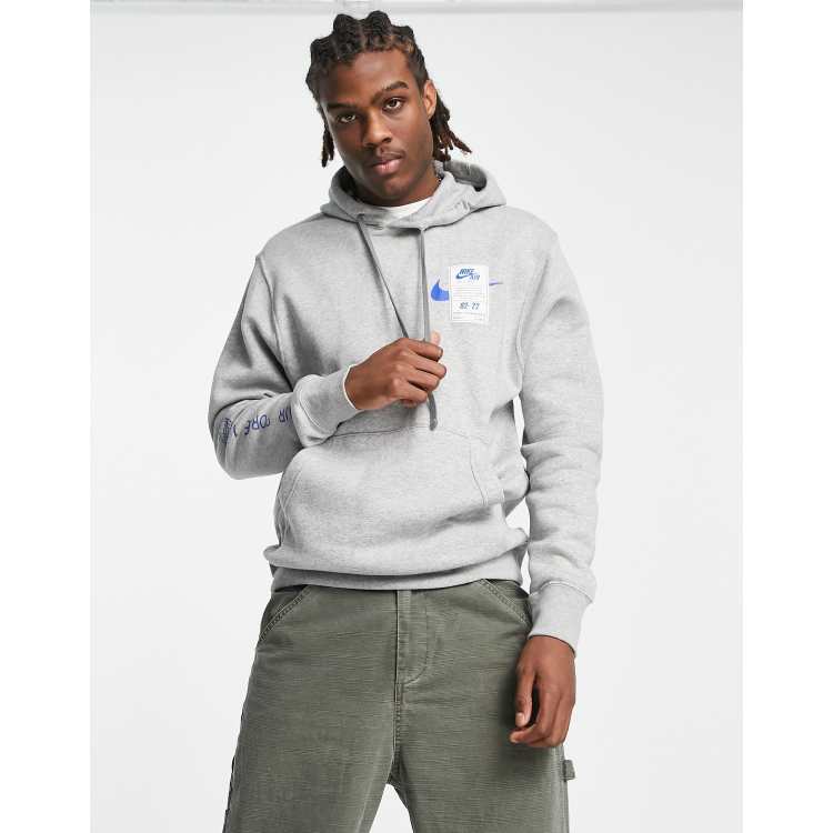 Nike air grey store sweatshirt