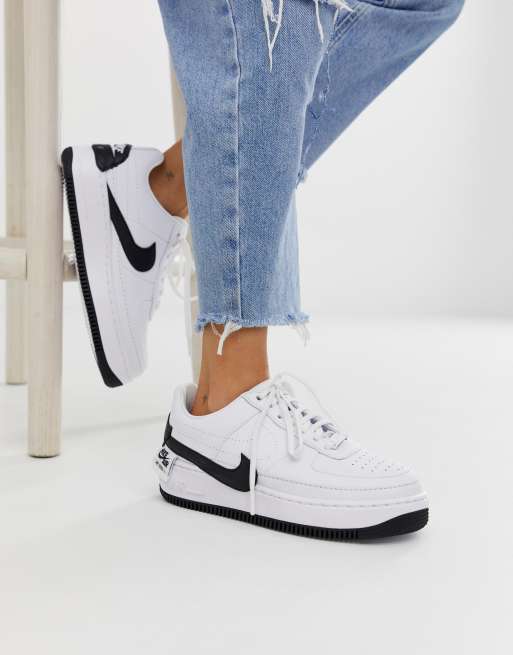 Air force one outlet noire et blanche femme