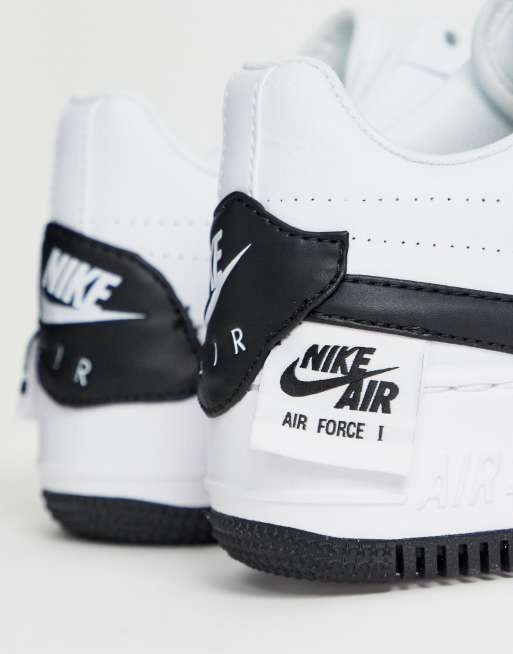 Nike air force outlet 1 jester blanc noir