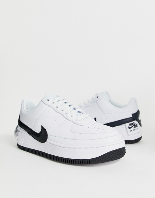 air force 1 bianche nere e grigie
