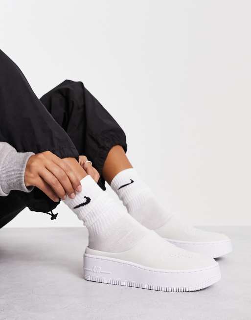 Grænseværdi Let parkere Nike - Air Force 1 Lover XX - Hvide slip on-sneakers | ASOS