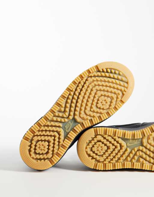 Nike - Air Force 1 Luxe - Baskets à semelle caoutchoutée chunky - Noir, 5 de 5