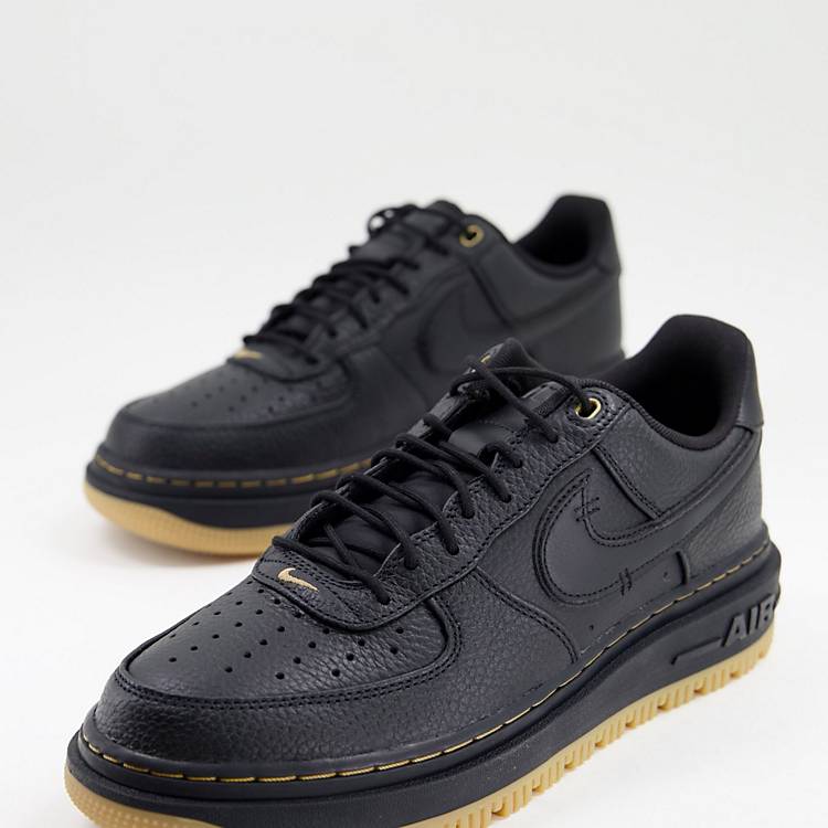 Disfraz lazo Consciente de Nike Air Force 1 Luxe sneakers in black | ASOS
