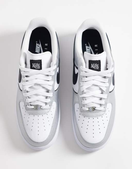 Nike Air Force 1 LV8 sneakers i metallisk och svart, 3 av 5