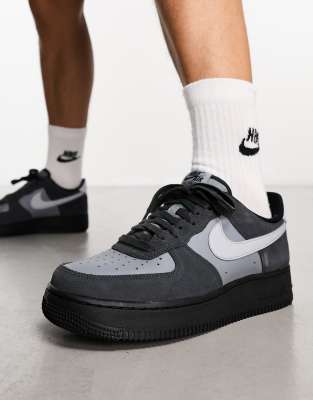 Nike Air Force 1  LV8 trainers grey and black