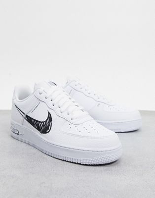 nike air force 1 lv8 utility sl trainers in white