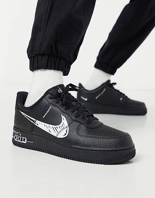 doos In dienst nemen Minst Nike - Air Force 1 LV8 - Utility SL sneakers in zwart | ASOS