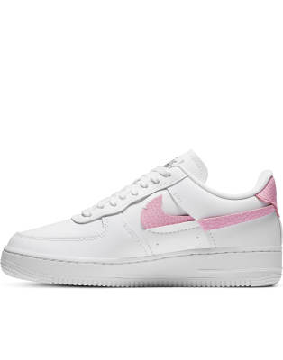 pink and blue air force 1