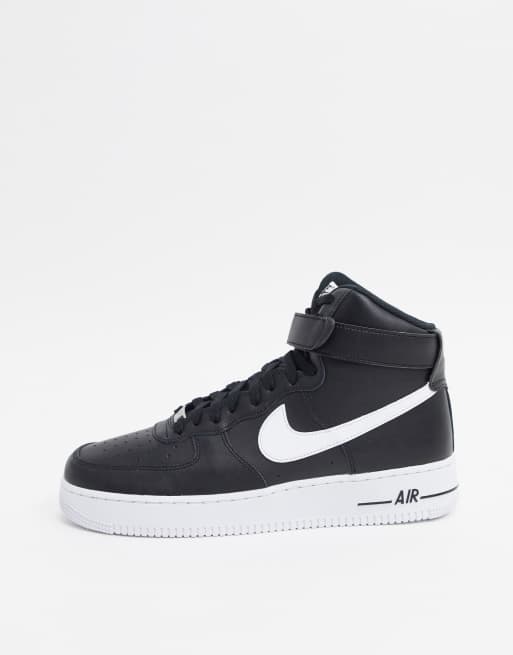 Air force 1 shop high czarno biale