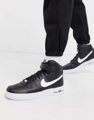 nike air force 1 black with strap