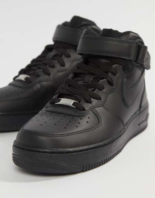 Nike Air Force 1 Mid 07 Sneakers In Black ASOS