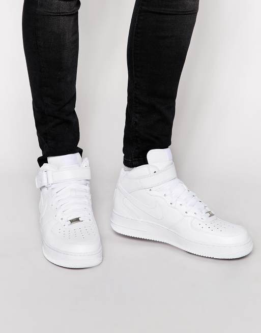 Nike Air Force 1 Mid '07 In White | ASOS