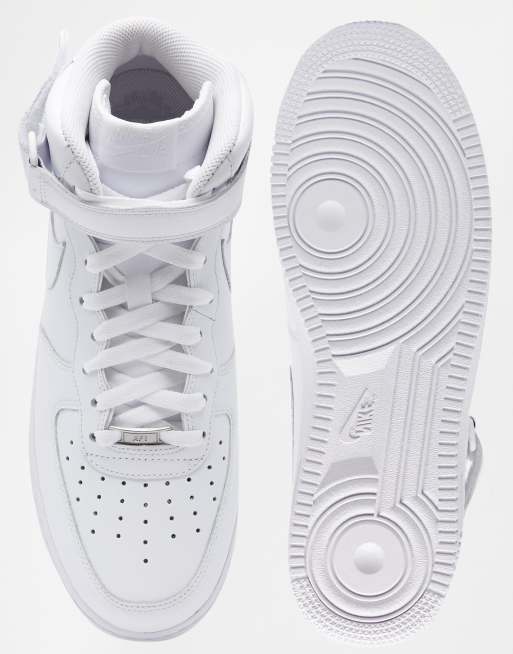 Nike Air Force 1 Mid 07 Sneakers In White 111 Asos