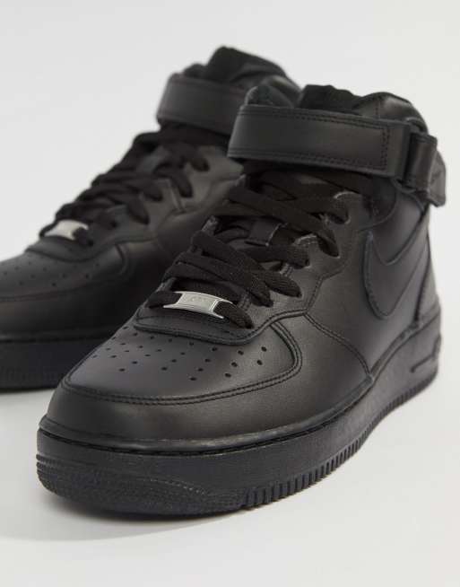 Mid best sale af1 black