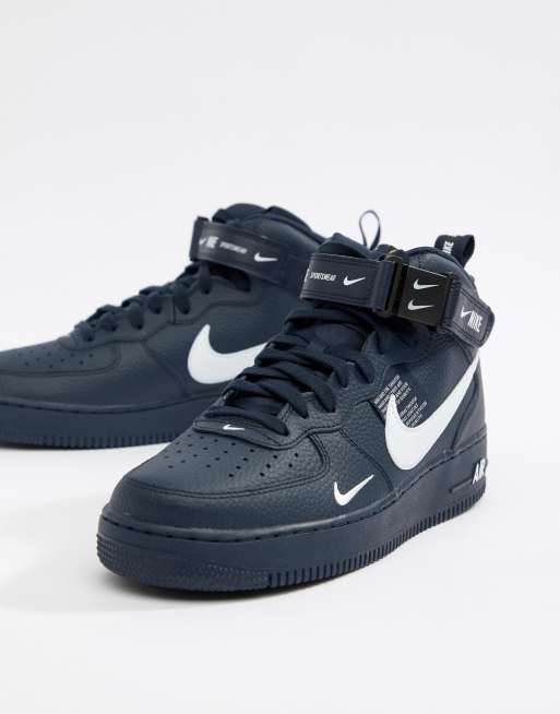 Nike Air Force 1 Mid Utility Obsidian 804609403 