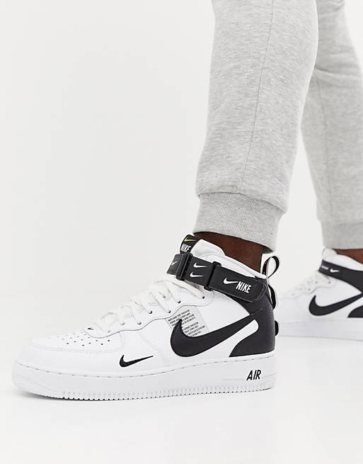 air force 1 mid bianche
