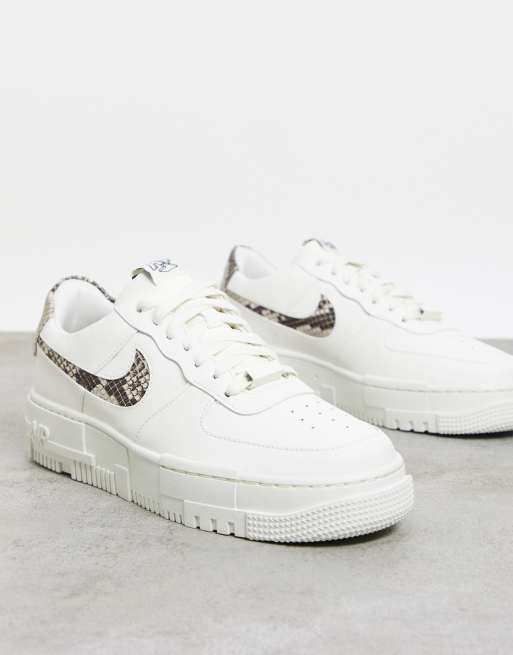 Nike air store force snake print