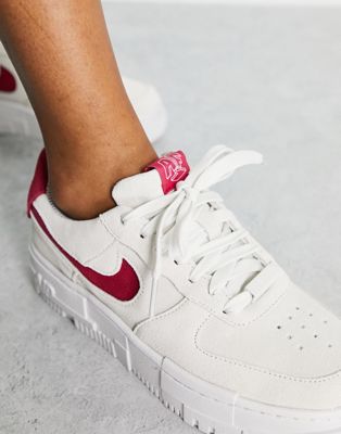 white air force 1 pixel sneakers