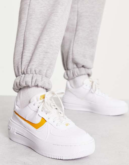 Nike Air Force 1 '07 SE Yellow Ochre/Sail/Team Orange Women's