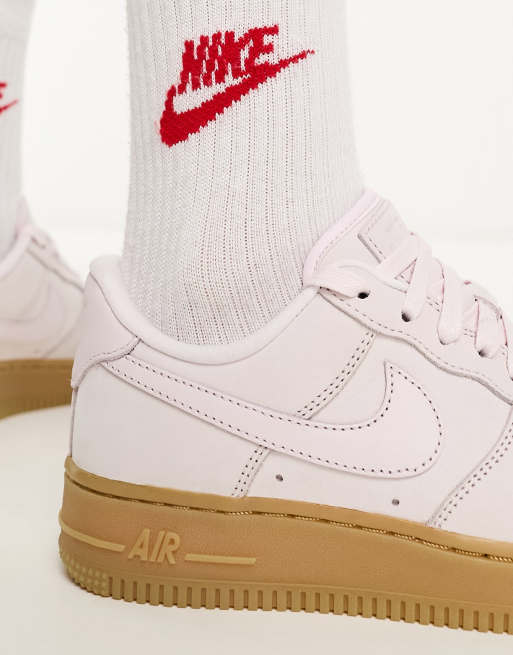 Light pink and clearance white air force ones