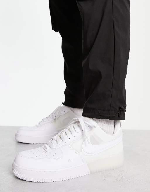 Spot the Difference in This Triple White Nike Air Force 1