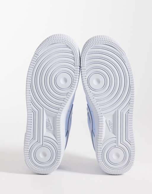 Nike Air Force 1 Retro Premium sneakers in light blue , 5 of 5