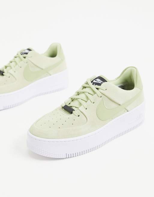 Air force one daim femme hot sale