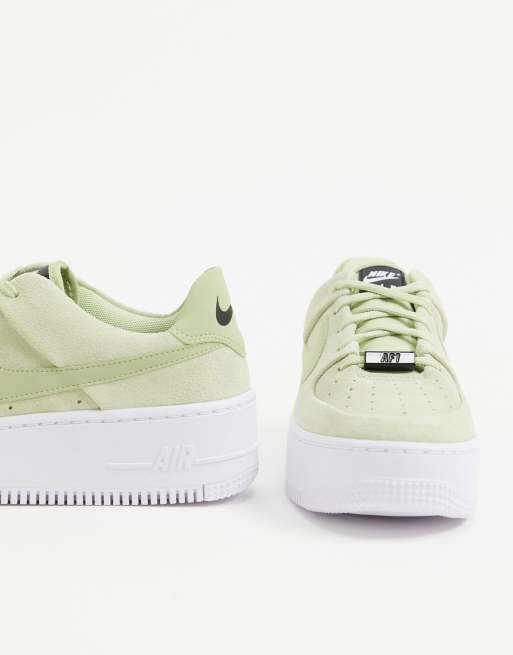 Air force one daim vert new arrivals