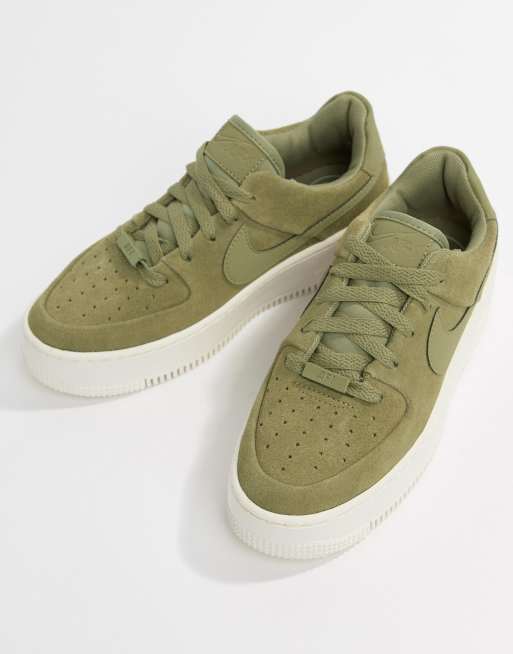 nike air force high khaki
