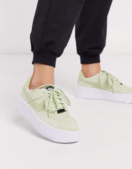 Nike air force 1 cheap sage lace