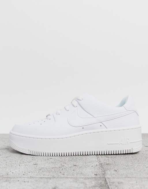 Nike - Air Force 1 Sage - Lage sneakers in wit  , 2 van 4