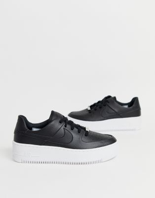 nike af1 sage low black