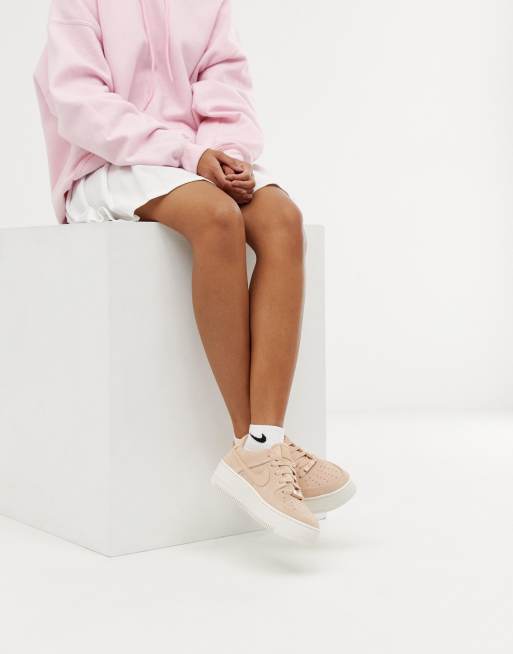 Nike - Air Force 1 Sage - lyserøde sneakers, 2 af 4