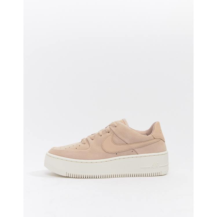 Nike air force shop 1 rose daim