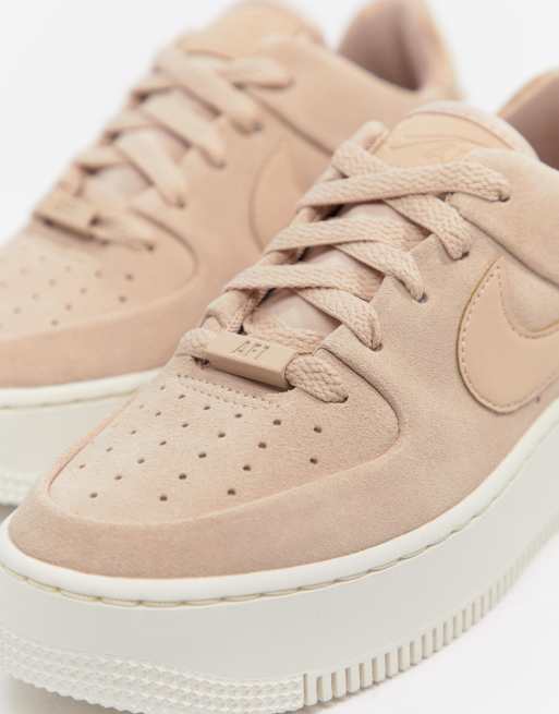 Nike – Air Force 1 Sage – Rosa sneakers, 4 av 4